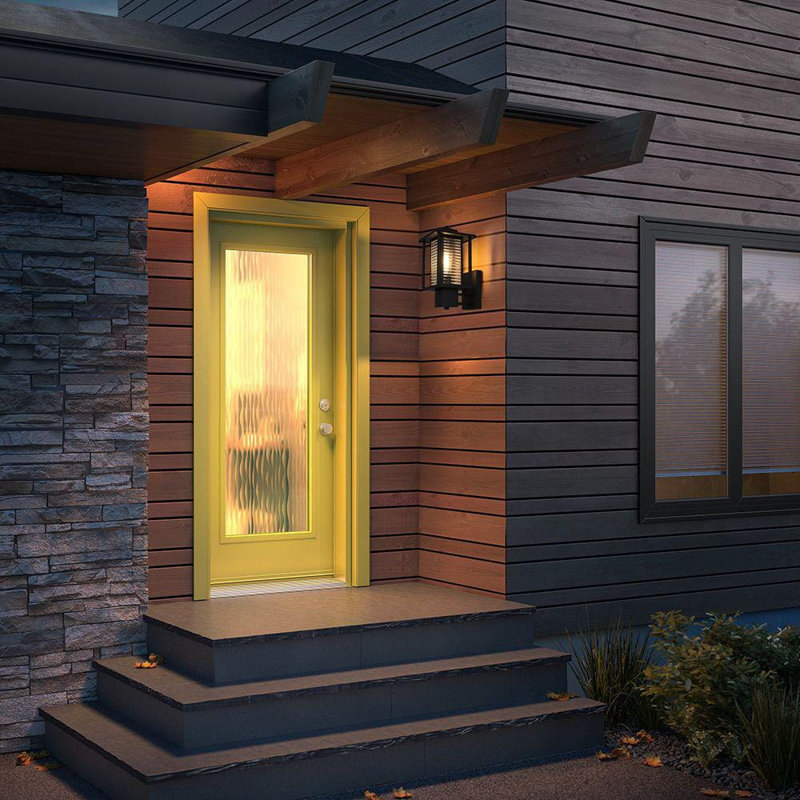Nicoletta Armbruster 7 Inch Outdoor Wall Sconce in Black