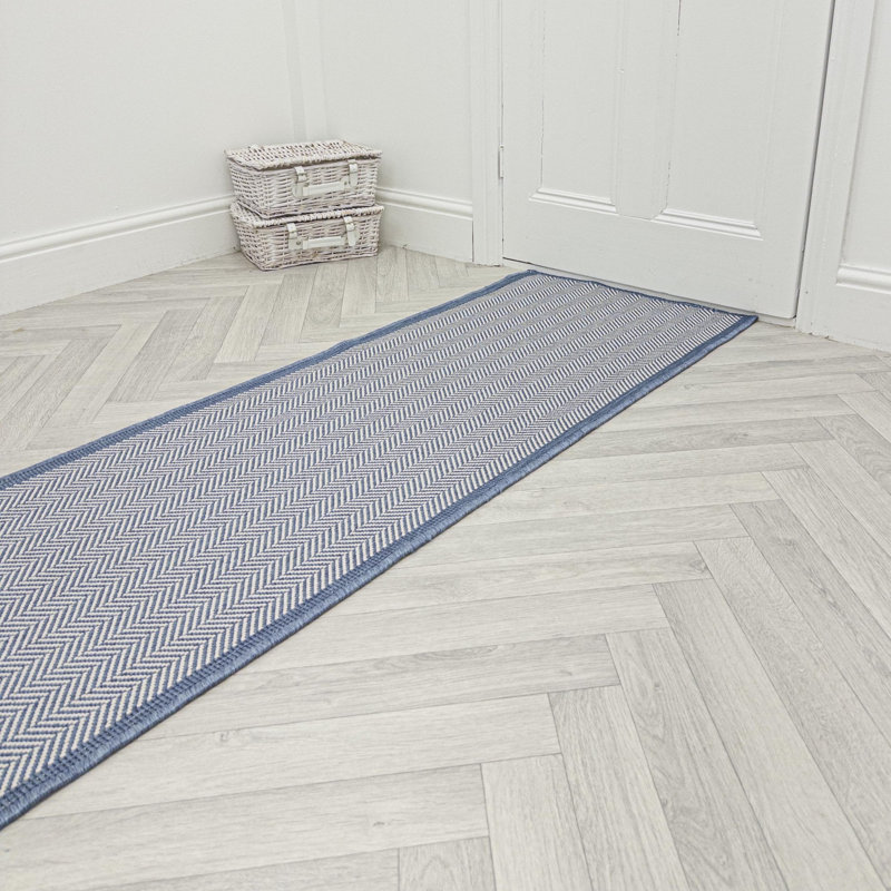 Runner Geometric Flatweave Indoor / Outdoor Area Rug, Runner 60 x 150 cm