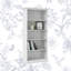 Bibliothèque standard à 5 niveaux H 79,04 "x l 37,9" Vilnius Lou