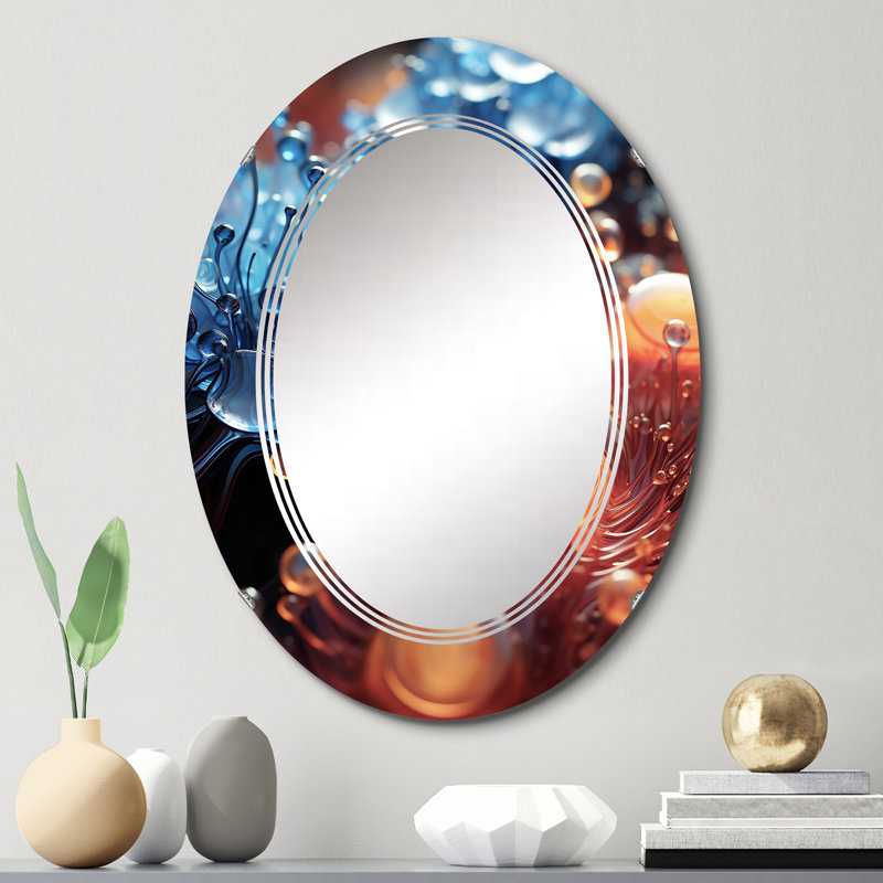 Ascella Oval Mirror, 30" x 20"