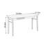 Bureau simple et durable en bois de cerisier étroit-1449746571