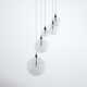 Jensi 5 Light Metal Dimmable Tiered Chandelier