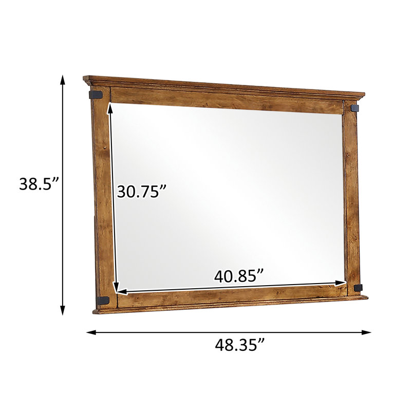 Miroir rustique 49 po