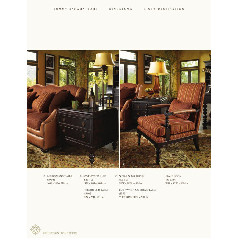 Kingstown Nelson End Table