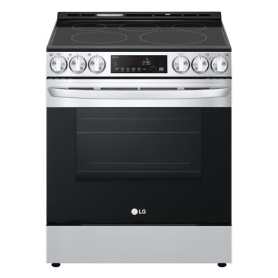 LG 6.3 cu ft. Smart Wi-Fi Enabled Fan Convection Electric Slide-in Range with Air Fry & EasyClean