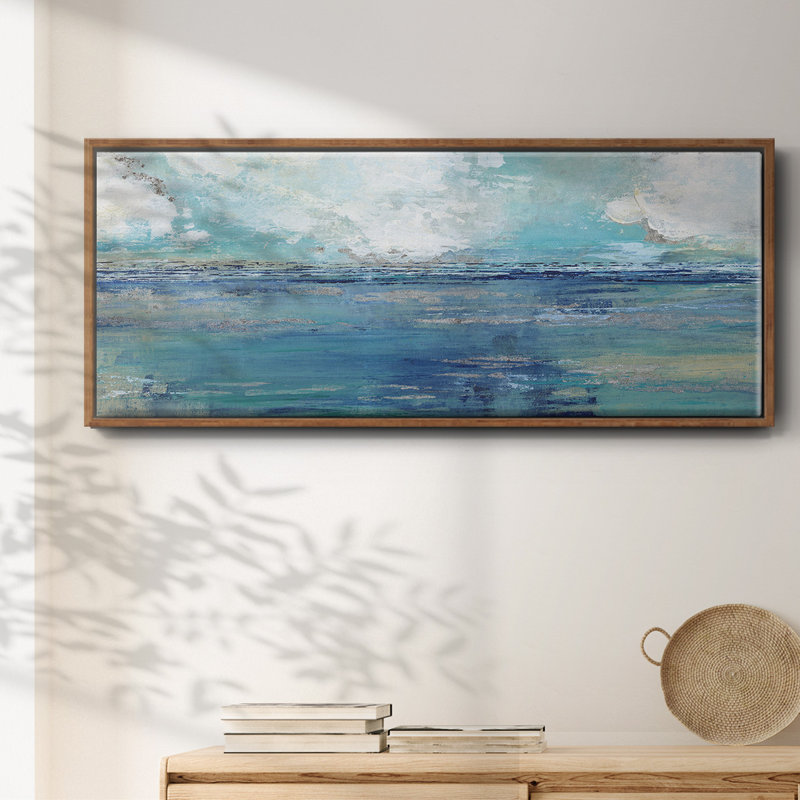 Oceans Away- Framed Canvas