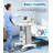 27.5'' H x 17.7''Utility Cart(Grey&White)-125328184