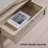 2 - Drawer Light Oak Rattan Boho Bedside Tables ,Set 2 Large Nightstand with Open Shelving-586385148