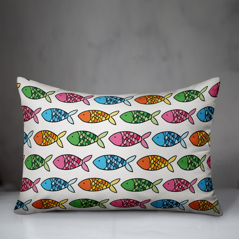 Reversible Throw Pillow, Pillow Cover Only - No Insert