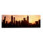 «Panoramic Sunset Skyline, Atlanta, Georgia» par Panoramic Images - Estampe numérique sur toile tendue avec châssis-859673992-938921519