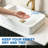 20" Rectangular White Ceramic Vessel Bathroom Sink