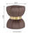 Gwendalin 16.1" Wide Velvet Standard Ottoman-466138165