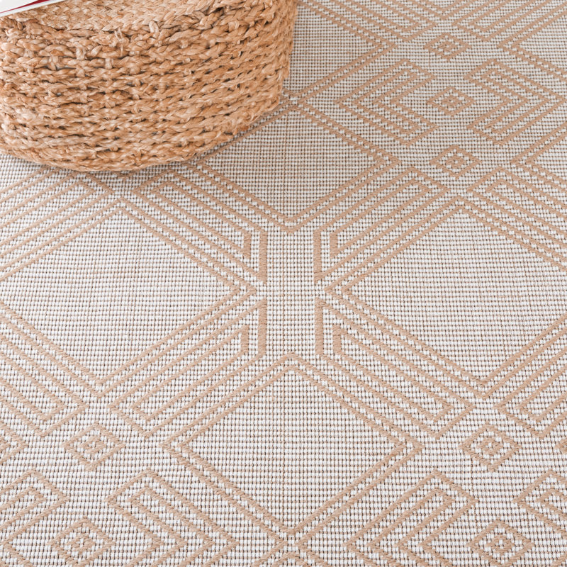 Balhi Aspect Performance Geometric Rug, Rectangle 8' x 10'