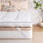 4''Dowm Alternative Mattress Topper-2103642715