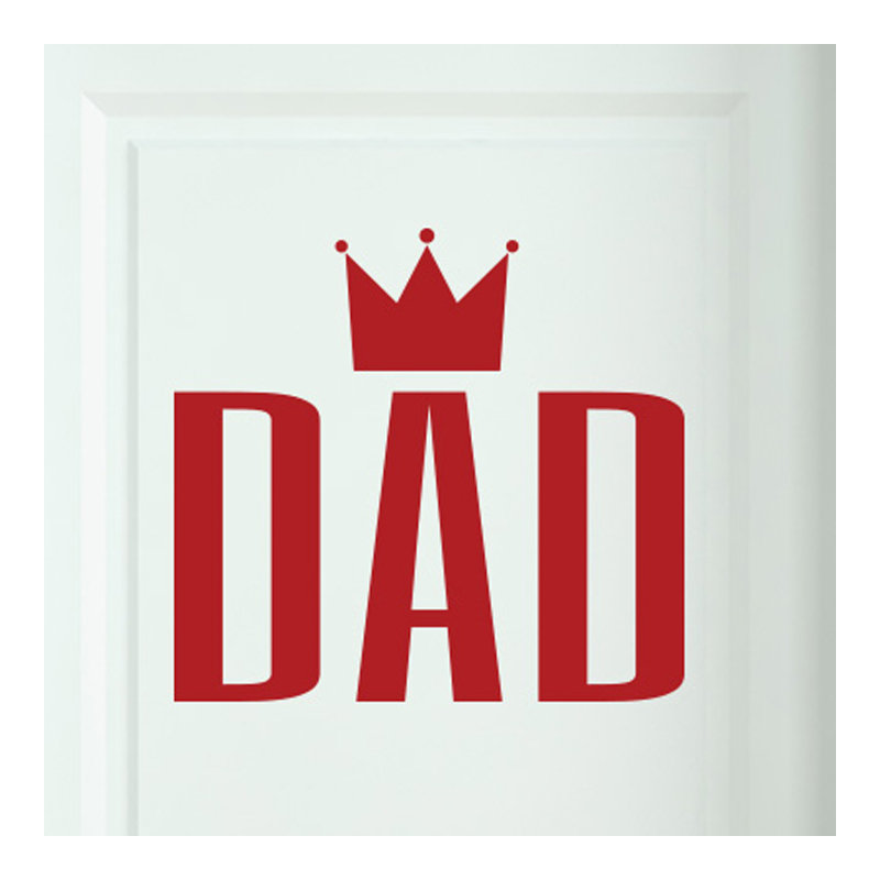Wall Decal, Dark Red