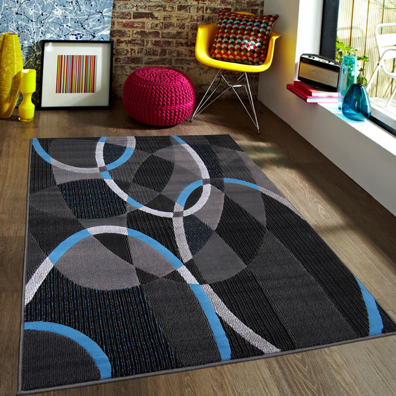 Keeler Abstract Indoor Rug, 7'10" x 10'