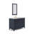 Elizabeth 48" Carrara White Marble Countertop Bath Vanity with Faucet and Mirror-967536081-967536084