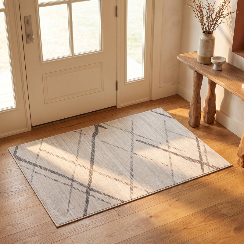 Kymiere Abstract Indoor Rug, Runner 2'3" x 5'