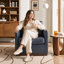 Fauteuil pivotant large Assiatou-235649058