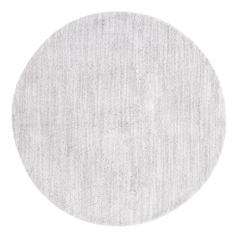Vannino Jill Zarin Shaggy Shaggy Chic Rug, Round 7'1"