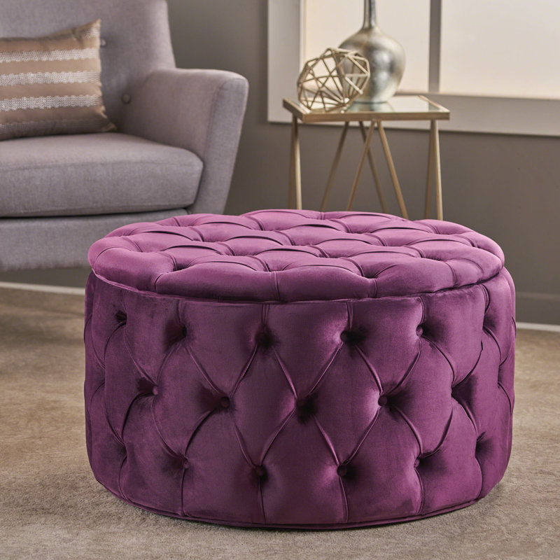 Banc repose-pieds, Fuchsia