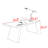 Italian style minimalist rectangular table-2005835767
