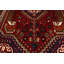 Petit tapis oriental rouge à motif tribal équestre 3 pi x 5 pi
