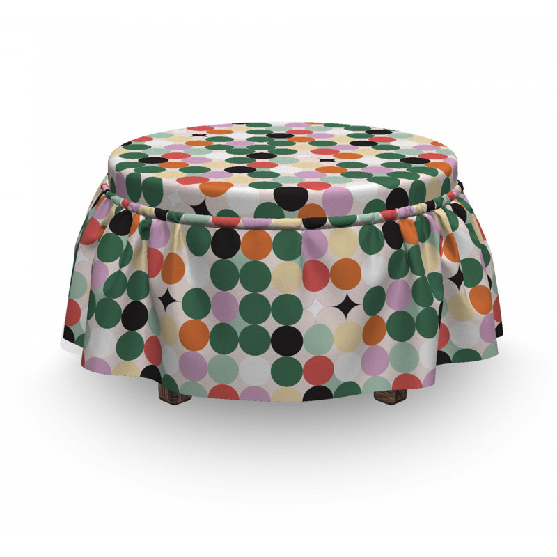 Box Cushion Ottoman Slipcover