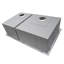 Tirana 33" L x 22" W Double Basin Drop-in Kitchen Sink