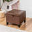 Orella 17.7" Tufted Square Storage Ottoman-636967285