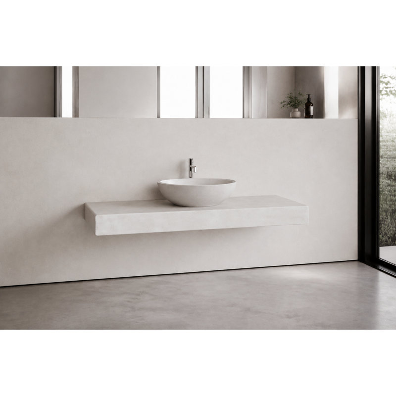 Studio Collection 24'' L Bathroom Sink, Bone 