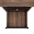 Cesare 55.12" W Fluted Computer Desk with Keyboard Tray-189278818