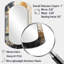 Full Moon Retro Mystique - Abstract Collages Modern Asymmetrical Decorative Wall Mirror-107247300