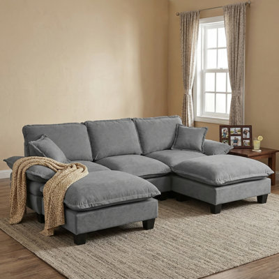 Canapé modulaire en U Chenille