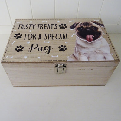 Pug Treat Box Delacruz Decorative Box