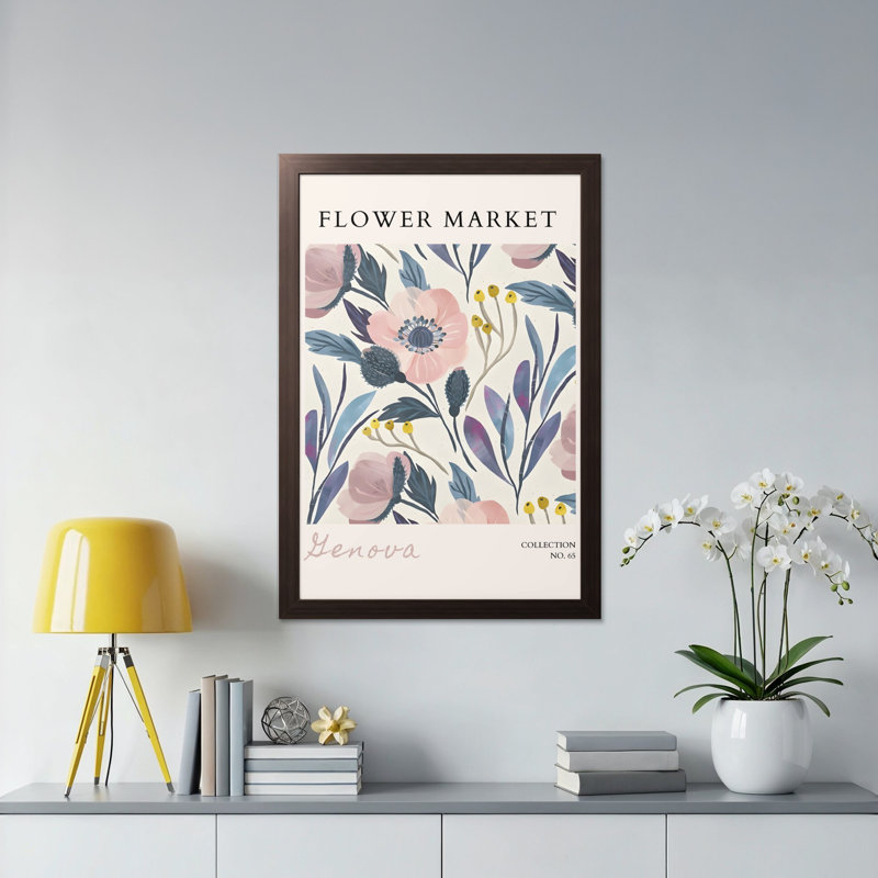 Colfax Single Picture Frame Print, Walnut, 35.56cm H x 27.94cm W