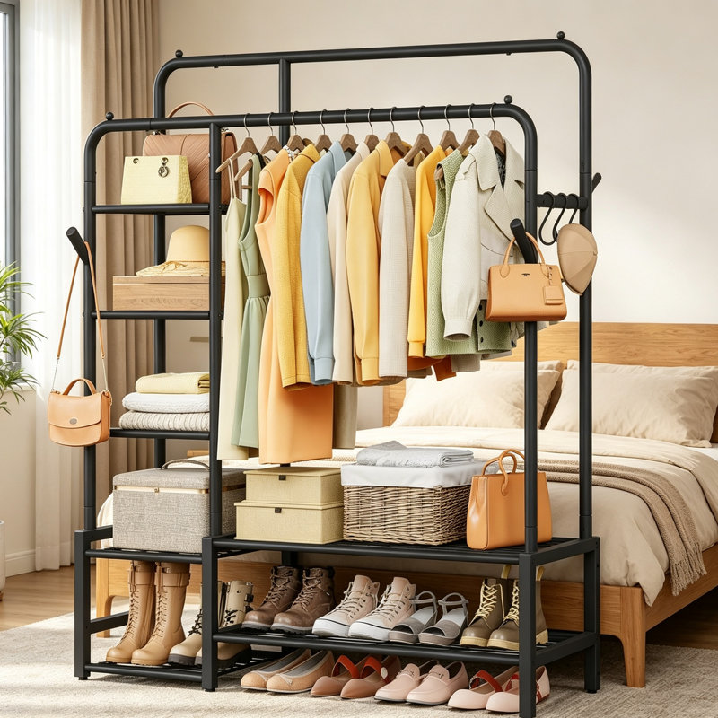 115 cm Clothes Rack