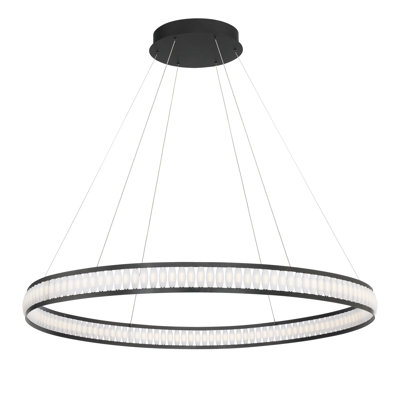 Dimmable LED Round / Oval Chandelier