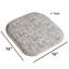 Coussin de coussin de chaise en mousse à mémoire de forme sans dossier 16 po x 16 po Broadway-317365460-317365419