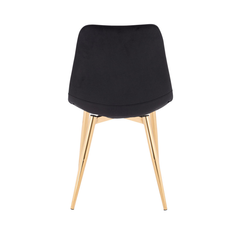 Jackstin Upholstered Dining Chair, Black