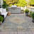 Machine Washable Indoor/Outdoor Colman ACN2136 Global Rug-672039225