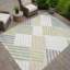 Tapis géométrique intérieur / extérieur lavable à la machine Skiljo ACN2339-2011233371