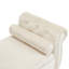 Banc repose-pieds rectangulaire en velours avec rangement et 1 coussin-105928711