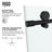 Elan E-Class 60-64" W x 76" H Sliding Frameless Shower Door with 3/8" Clear Glass-50553425