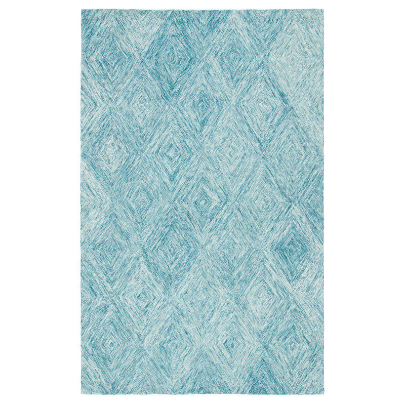 Napoli Metro Hand Tufted Wool And Cotton With Latex Geometric Rug, Rectangle 8' x 10'