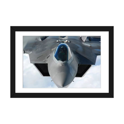 " An F-22 Raptor Prepares For Refueling " Color Photography