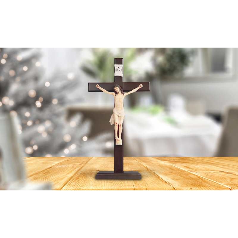 Figurine 16 "H Jesus Nailed On The Cross