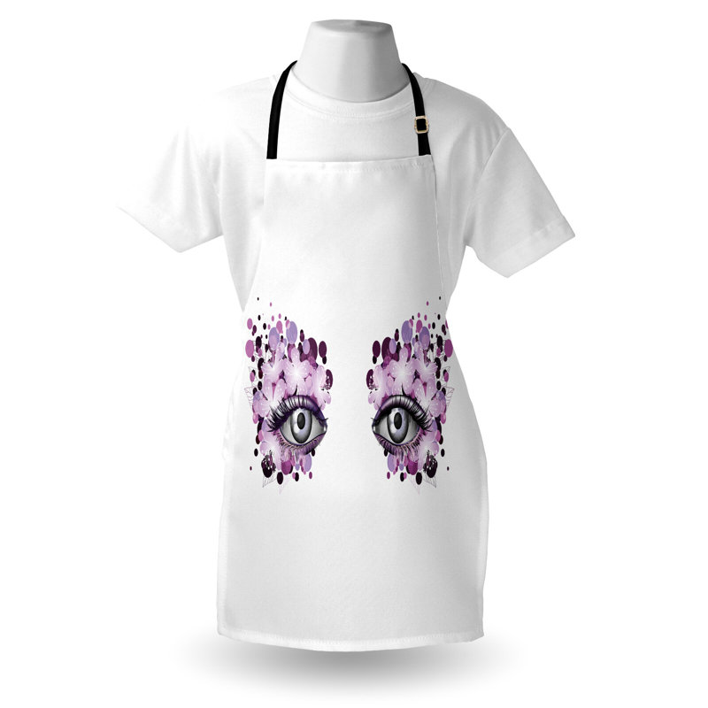 No Pattern Bib Apron