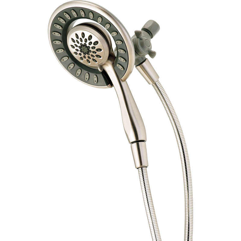 Pomme de douche double avec douche® multi-fonctions