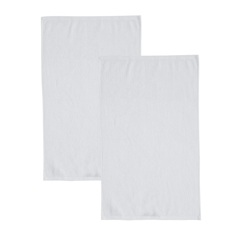 Quick Dry Cotton Bath Sheet Pair, White